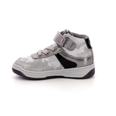 KICKERS Baskets hautes Kickalien noir BLANC+NOIR 4 - vertbaudet enfant 