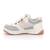 KICKERS Baskets basses Kikouak Rose/blanc BLANC 4 - vertbaudet enfant 