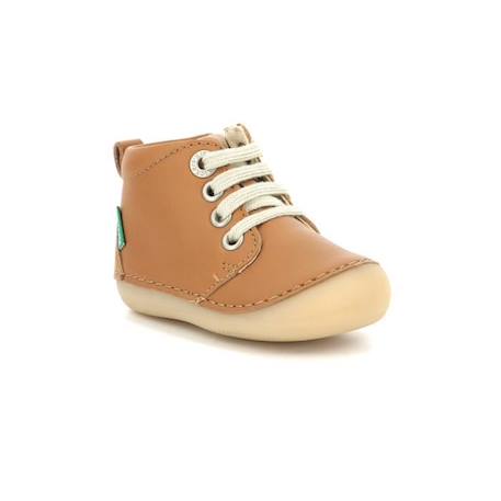 KICKERS Bottillons Sonizip camel MARRON 2 - vertbaudet enfant 