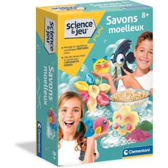 Jeu de science Clementoni - Savons moelleux pour enfants de 8 ans - Jaune  - vertbaudet enfant