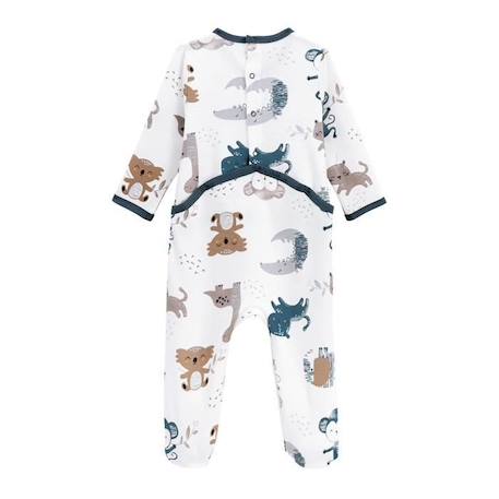 Pyjama bébé Friendly BLANC 2 - vertbaudet enfant 