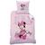 Parure de lit imprimée 100% coton, DISNEY MINNIE SHOPPING. Taille : 140x200 cm ROSE 3 - vertbaudet enfant 