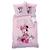 Parure de lit imprimée 100% coton, DISNEY MINNIE SHOPPING. Taille : 140x200 cm ROSE 2 - vertbaudet enfant 