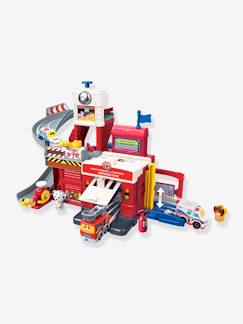 Jouet-Jeux d'imagination-Véhicules, garages, circuits et trains-Super caserne de pompiers interactive - VTECH