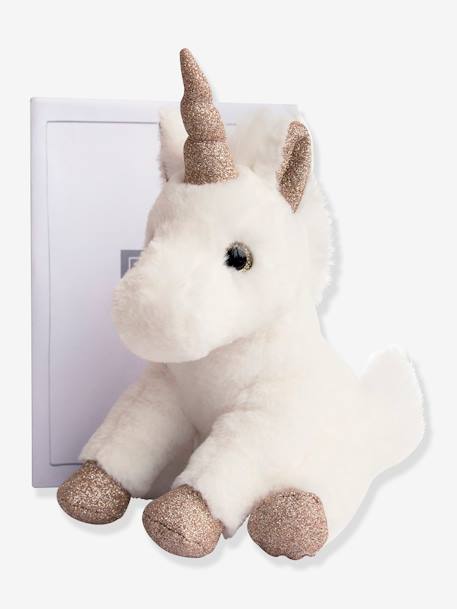 Peluche licorne - HISTOIRE D'OURS blanc 1 - vertbaudet enfant 