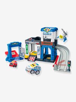 Jouet-Jeux d'imagination-Véhicules, garages, circuits et trains-Tut Tut Bolides Série Pro - Super poste de police interactif - VTECH