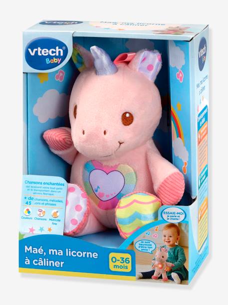 Maé ma licorne à câliner VTECH multicolore 3 - vertbaudet enfant 