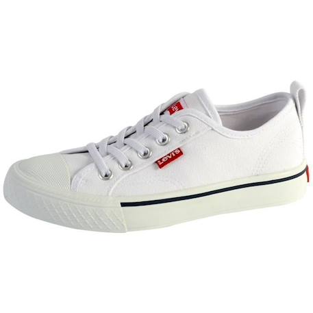 Basket Levis Enfant Maui Elastic Lace BLANC 1 - vertbaudet enfant 