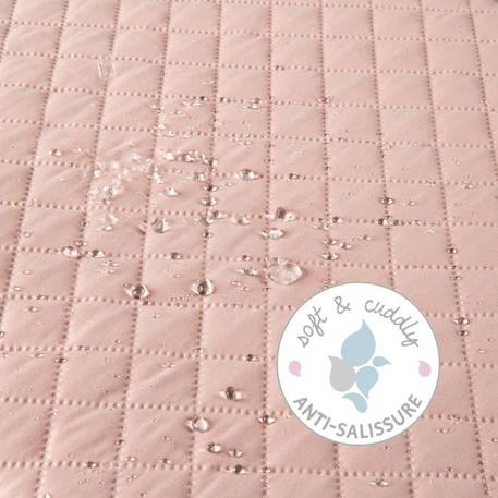 Tapis d'Éveil Bébé Sensoriel - roba Style - avec Arches à 5 Jouets - 85 x 75 cm - Rose / Tête de Lapin ROSE 6 - vertbaudet enfant 