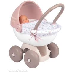 Jouet-Poupons et poupées-Poupons et accessoires-Landau câlin Baby Nurse pour poupon jusqu'à 42cm - SMOBY - Fabriqué en France