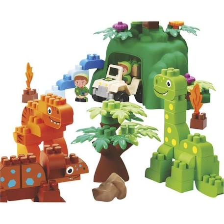 Jouet de construction Dinoland - Abrick - ECOIFFIER - A partir de 18 mois MARRON 5 - vertbaudet enfant 