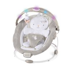 INGENUITY Transat confort Petit Lapin, Arche d'éveil lumineuse, Coussin réducteur amovible  - vertbaudet enfant