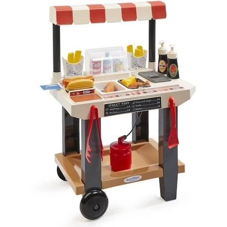 Jeux d'imitation : cuisine Street food - ECOIFFIER - 1682 BLANC 1 - vertbaudet enfant 