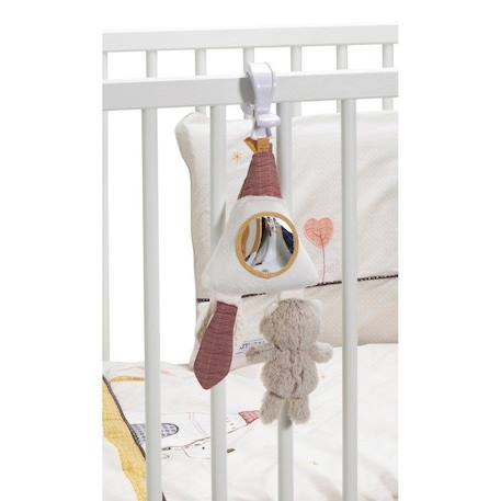 Jouet d'activités enfant Tipi en velours blanc - SAUTHON - Timouki - Bébé - Mixte - 35x13x5 cms BLANC 4 - vertbaudet enfant 