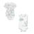 Lot de 2 bodies bébé manches courtes Belem BLEU 1 - vertbaudet enfant 