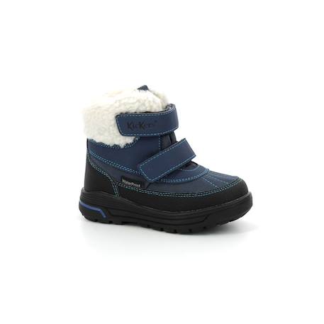 KICKERS Boots Kickbeddy marine BLEU 2 - vertbaudet enfant 