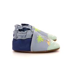 Chaussures-ROBEEZ Chaussons Island Holidays bleu