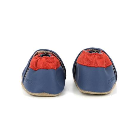 ROBEEZ Chaussons Patch Sports bleu BLEU 3 - vertbaudet enfant 