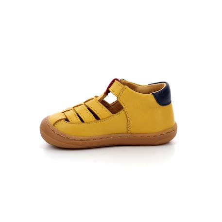 ASTER Salomés Crusile camel BLEU+JAUNE+MARRON 8 - vertbaudet enfant 