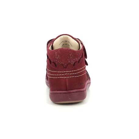 KICKERS Bottillons Kickmary gris GRIS+ROUGE 7 - vertbaudet enfant 