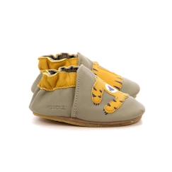 ROBEEZ Chaussons Tiger Nap Crp kaki  - vertbaudet enfant