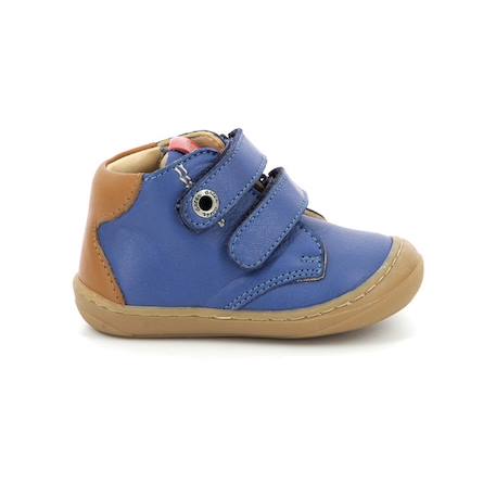 ASTER Bottillons Chyo marine BLEU+BLEU+MARRON+VERT 5 - vertbaudet enfant 