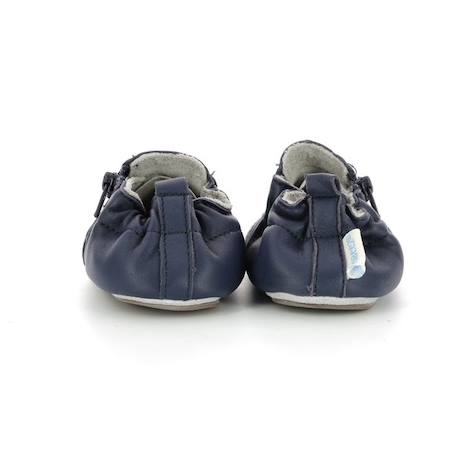 ROBEEZ Chaussons Chou Dog bleu Mixte BLEU 3 - vertbaudet enfant 