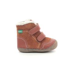 KICKERS Boots Sosnowkro camel  - vertbaudet enfant