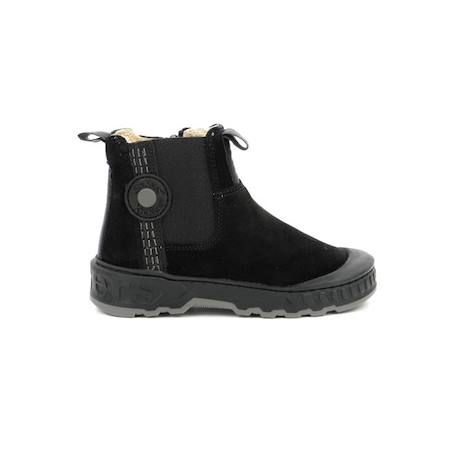 KICKERS Boots Kicktrust kaki BLANC+NOIR 5 - vertbaudet enfant 