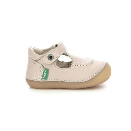 KICKERS Salomés Salome marine BEIGE+BLEU 1 - vertbaudet enfant 