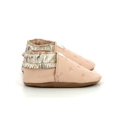 Chaussures-Chaussures fille 23-38-Chaussons-ROBEEZ Chaussons Appaloosa Style rose