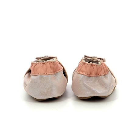 ROBEEZ Chaussons Ballet Passion rose ROSE 4 - vertbaudet enfant 