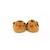 ROBEEZ Chaussons Sweety Bear camel GRIS+MARRON 7 - vertbaudet enfant 