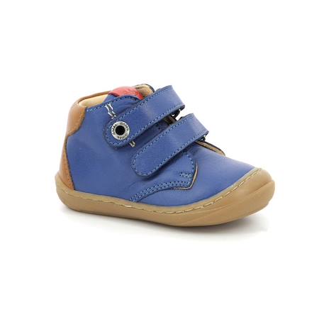 ASTER Bottillons Chyo marine BLEU+BLEU+MARRON+VERT 6 - vertbaudet enfant 