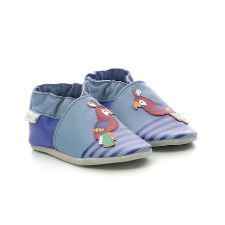 ROBEEZ Chaussons Macao Parrot bleu BLEU 2 - vertbaudet enfant 