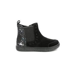 MOD 8 Boots Blanou noir  - vertbaudet enfant