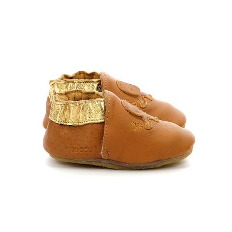 ROBEEZ Chaussons Cuteelefant Crp camel BEIGE 3 - vertbaudet enfant 