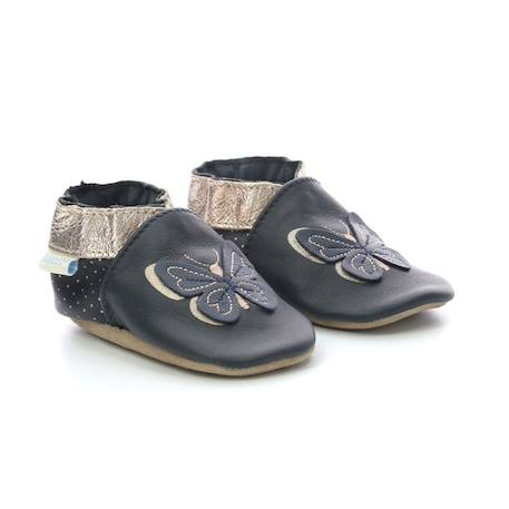 ROBEEZ Chaussons Fly In The Wind Marine Fille BLEU 2 - vertbaudet enfant 