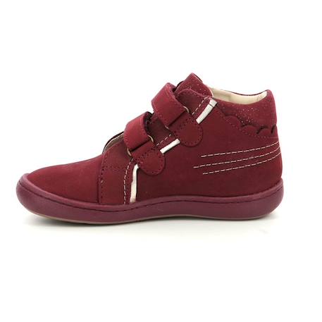 KICKERS Bottillons Kickmary gris ROUGE 4 - vertbaudet enfant 