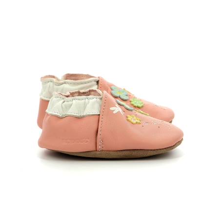 ROBEEZ Chaussons Spring Time rose ROSE 1 - vertbaudet enfant 