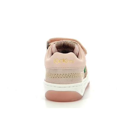 KICKERS Baskets basses Kalido rose ROSE 3 - vertbaudet enfant 