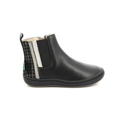 KICKERS Boots Kickpolina noir  - vertbaudet enfant