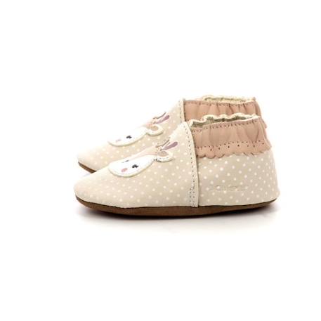 ROBEEZ Chaussons Fancy Snow beige BEIGE 4 - vertbaudet enfant 