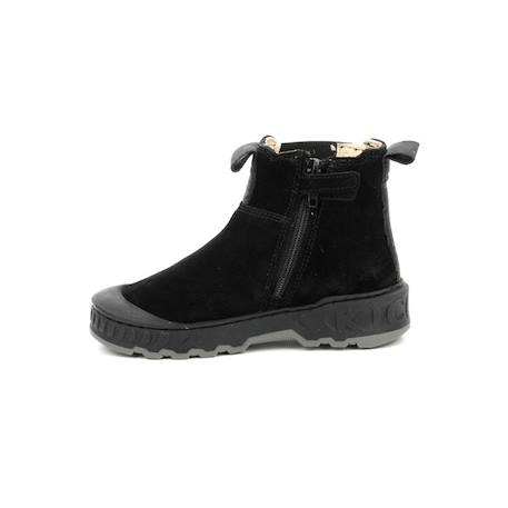 KICKERS Boots Kicktrust kaki BLANC+NOIR 8 - vertbaudet enfant 