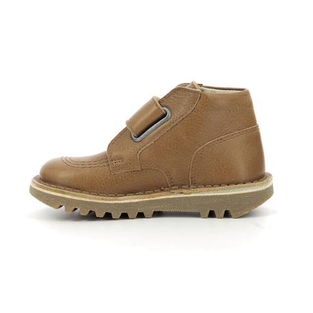 KICKERS Bottillons Neokrafty camel BLEU+MARRON 8 - vertbaudet enfant 