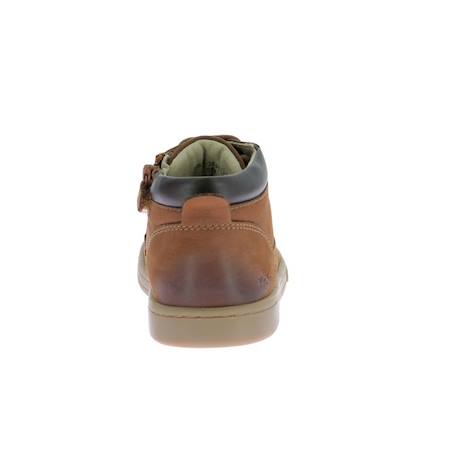 KICKERS Bottillons Tackland camel BLANC+BLEU+MARRON+ROSE 3 - vertbaudet enfant 