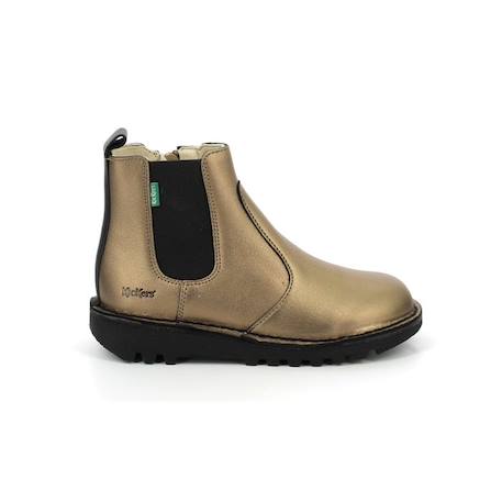 KICKERS Boots Kick Yoto Kid bronze BEIGE 1 - vertbaudet enfant 