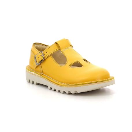 KICKERS Salomés Kick Mary Jane marine BLANC+BLANC+JAUNE+ROSE 10 - vertbaudet enfant 