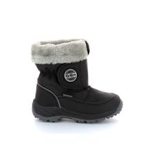 KICKERS Boots Jumpsnow Wpf noir  - vertbaudet enfant