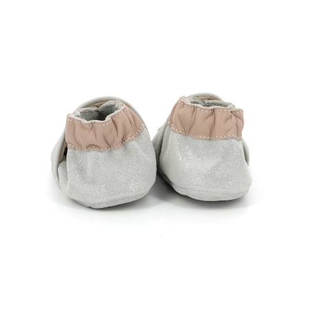 ROBEEZ Chaussons Welcomehome gris GRIS 3 - vertbaudet enfant 